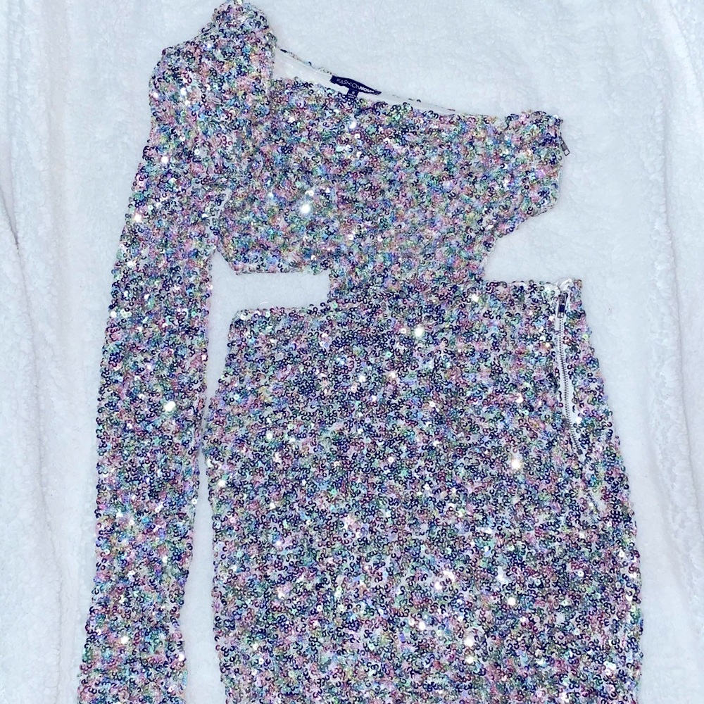 Sequin Mini Dress